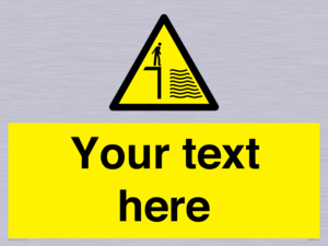 Custom Deep Water Sign